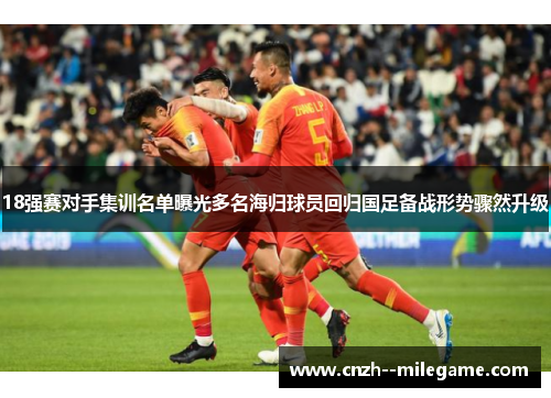 18强赛对手集训名单曝光多名海归球员回归国足备战形势骤然升级